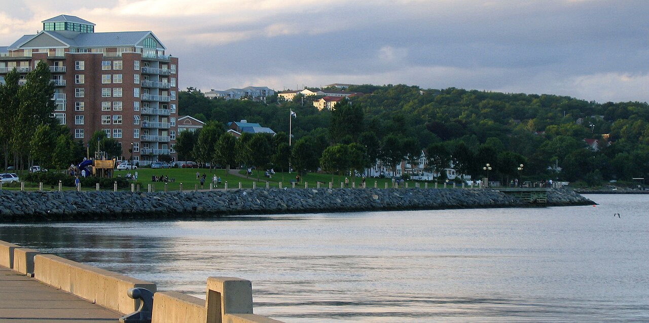 Bedford to Halifax Airport Taxi - Bedford Basin waterfront view in Bedford, Nova Scotia