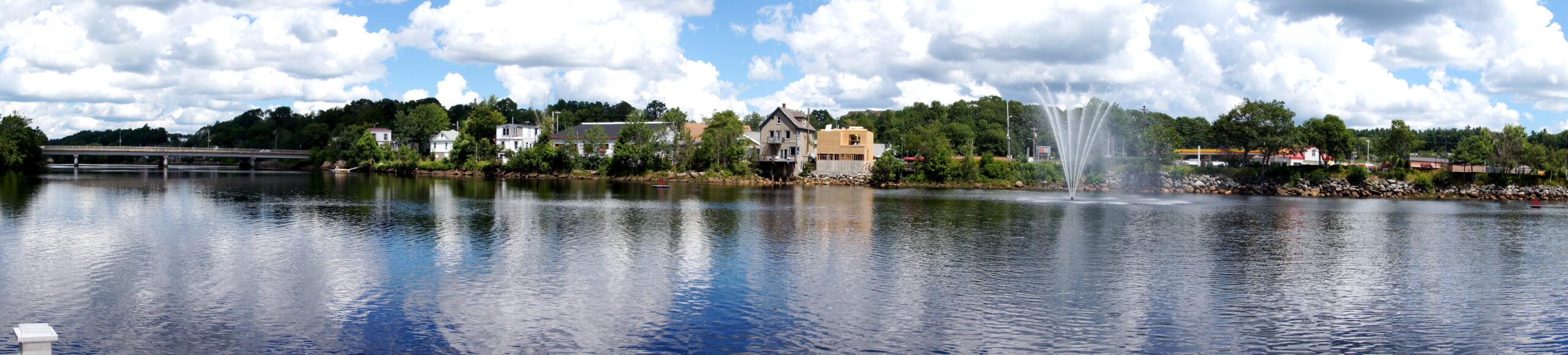 Bridgewater, Nova Scotia waterfront on the LaHave River — served by Hali Airport Taxi flat-rate YHZ transfers