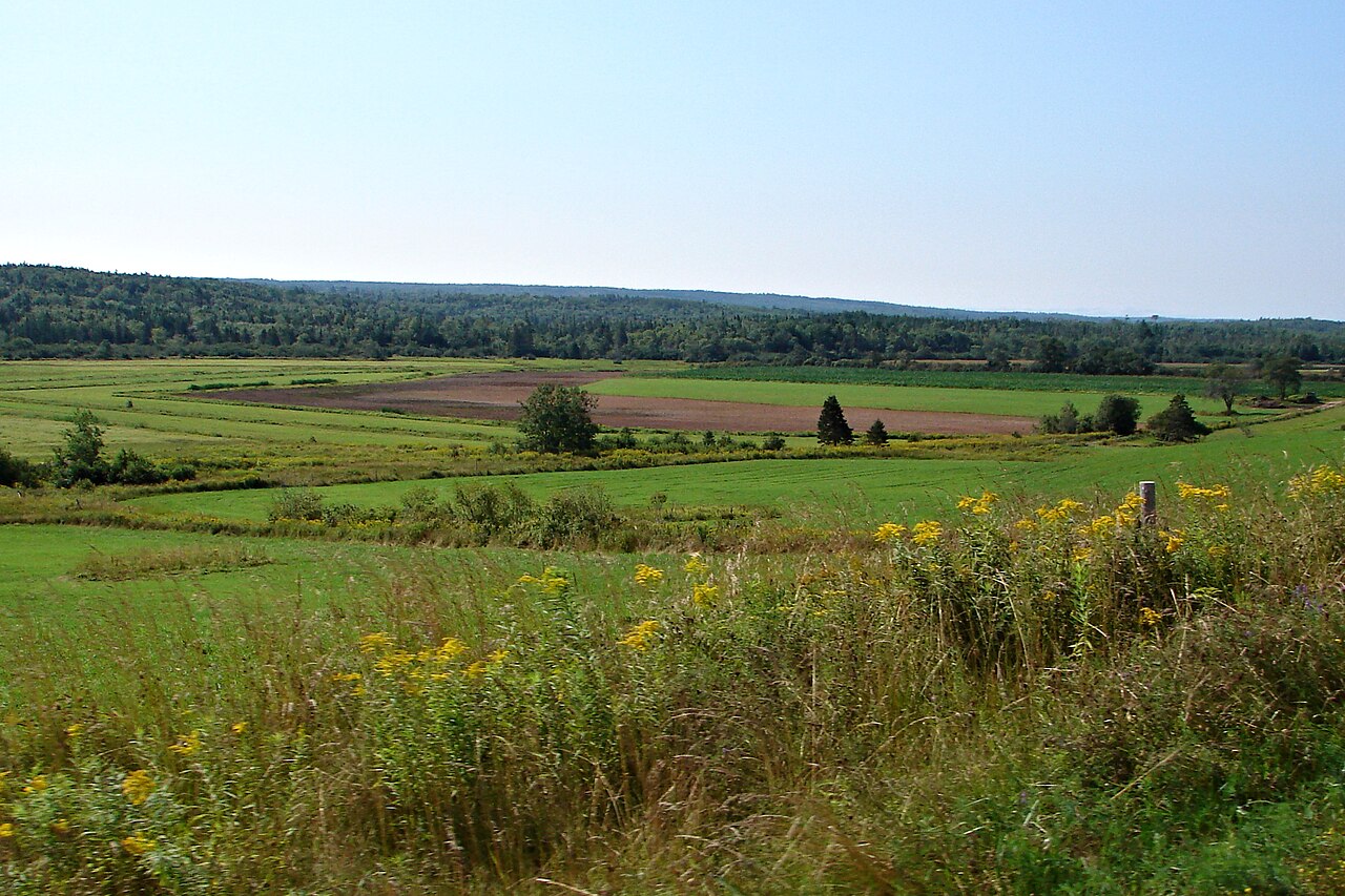 Greenwood Nova Scotia Annapolis Valley landscape near CFB Greenwood, served by Hali Airport Taxi for Halifax Airport transfers